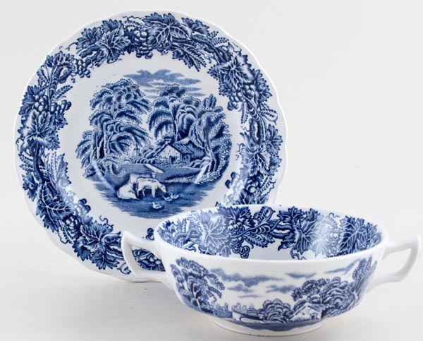 Soup Cup and Saucer c1950s